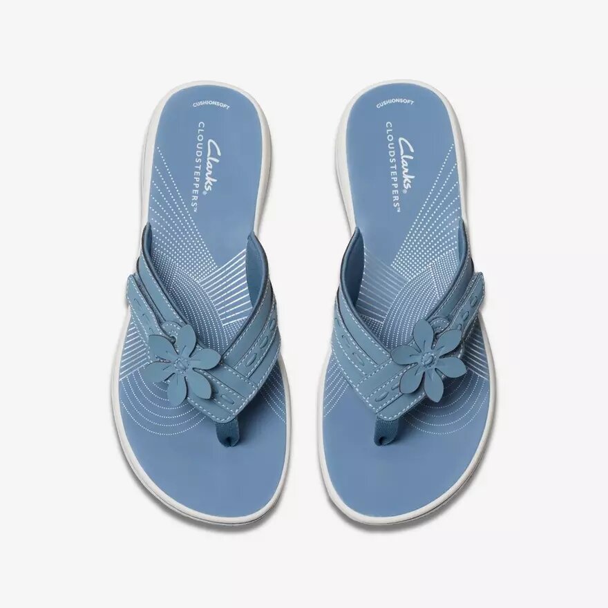Women’s Breeze Opal Denim Cloudsteppers™ Flip Flops Women’s Breeze Opal Denim Cloudsteppers™ Flip Flops