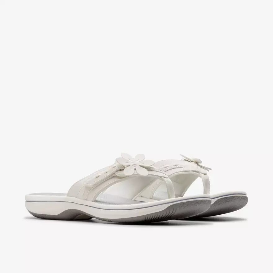 Women’s Breeze Opal White Cloudsteppers™ Flip Flops Women’s Breeze Opal White Cloudsteppers™ Flip Flops