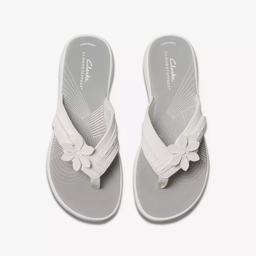 Women’s Breeze Opal White Cloudsteppers™ Flip Flops Women’s Breeze Opal White Cloudsteppers™ Flip Flops
