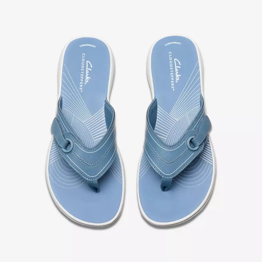 Women’s Breeze Reyna Denim Cloudsteppers™ Flip Flops Women’s Breeze Reyna Denim Cloudsteppers™ Flip Flops