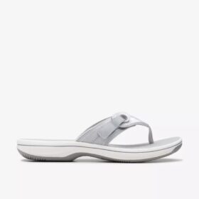 Women’s Breeze Reyna Silver Cloudsteppers™ Flip Flops
