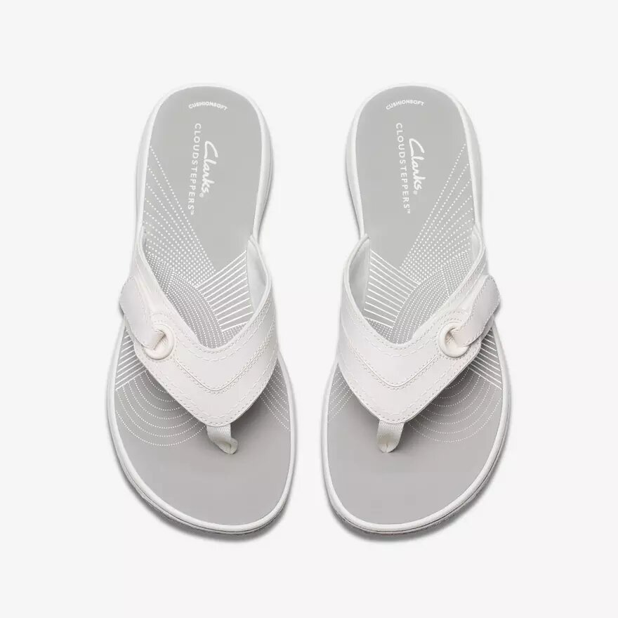 Women’s Breeze Reyna White Cloudsteppers™ Flip Flops Women’s Breeze Reyna White Cloudsteppers™ Flip Flops
