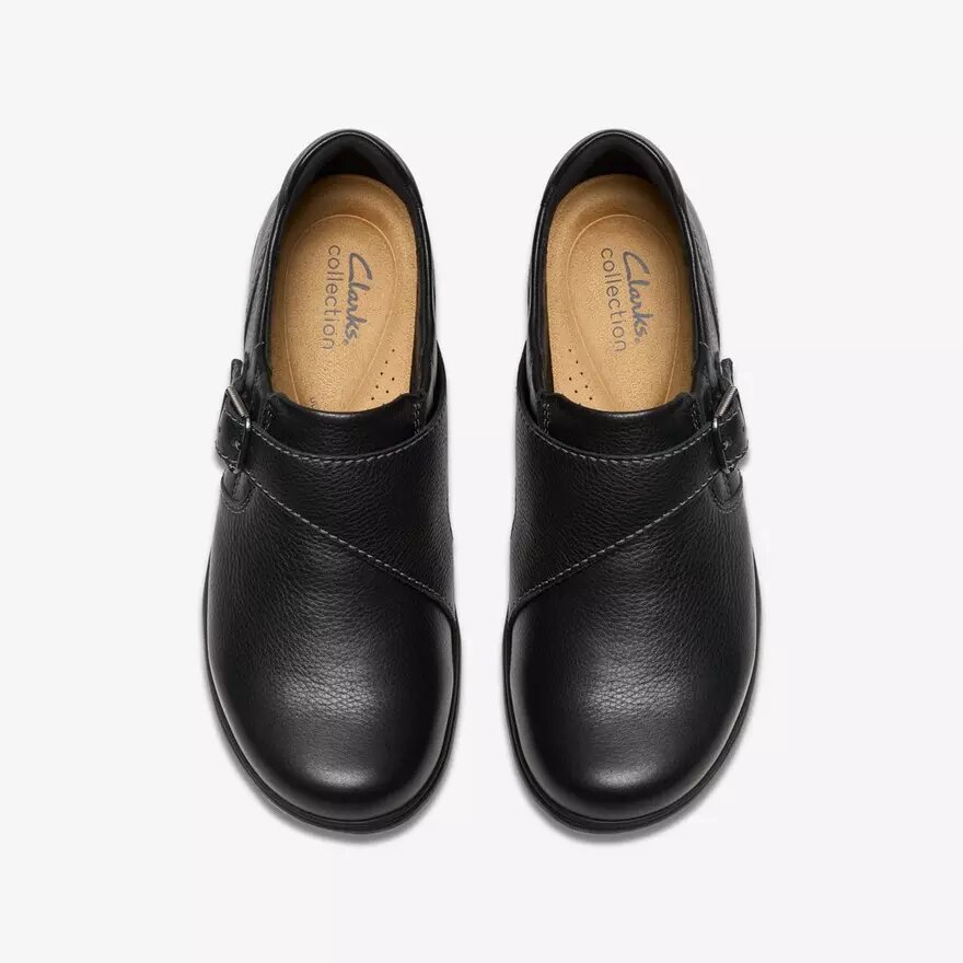 Women’s Carleigh Jazz Black Leather Shoes Women’s Carleigh Jazz Black Leather Shoes
