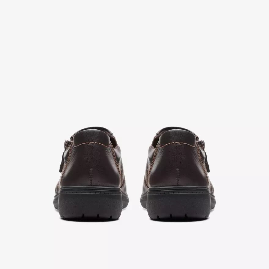 Women’s Carleigh Ray Dark Brown Leather Slip Ons Women’s Carleigh Ray Dark Brown Leather Slip Ons
