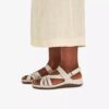 Women’s Cecily Strap Cream Leather Strappy Sandals Women’s Cecily Strap Cream Leather Strappy Sandals