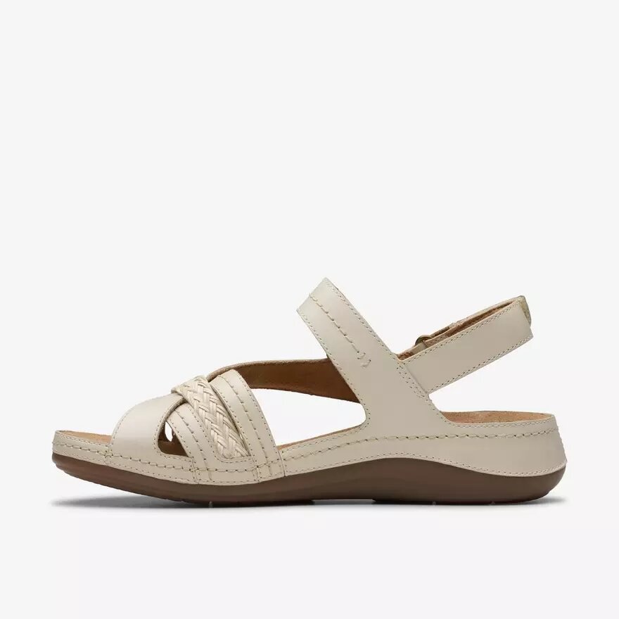 Women’s Cecily Strap Cream Leather Strappy Sandals Women’s Cecily Strap Cream Leather Strappy Sandals