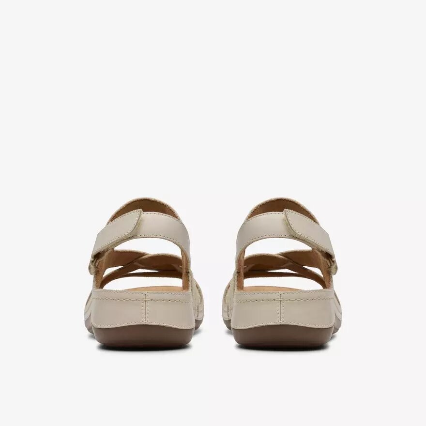 Women’s Cecily Strap Cream Leather Strappy Sandals Women’s Cecily Strap Cream Leather Strappy Sandals