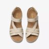 Women’s Cecily Strap Cream Leather Strappy Sandals Women’s Cecily Strap Cream Leather Strappy Sandals