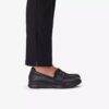 Women’s Ellowyn Penny Black Leather Slip Ons Women’s Ellowyn Penny Black Leather Slip Ons