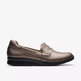 Women’s Ellowyn Penny Bronze Metallic Slip Ons