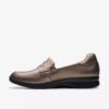Women’s Ellowyn Penny Bronze Metallic Slip Ons Women’s Ellowyn Penny Bronze Metallic Slip Ons