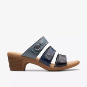 Women’s Emily 2 Adella Navy Multicolour Heeled Sandals