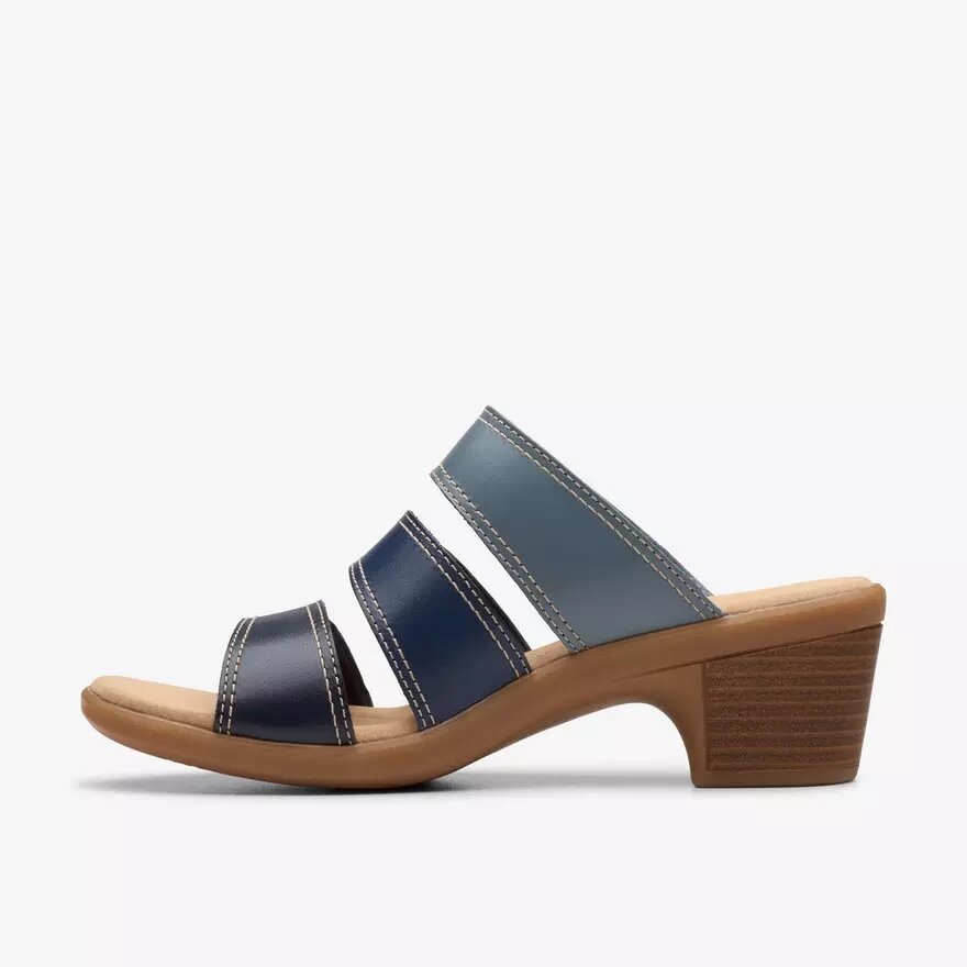 Women’s Emily 2 Adella Navy Multicolour Heeled Sandals Women’s Emily 2 Adella Navy Multicolour Heeled Sandals