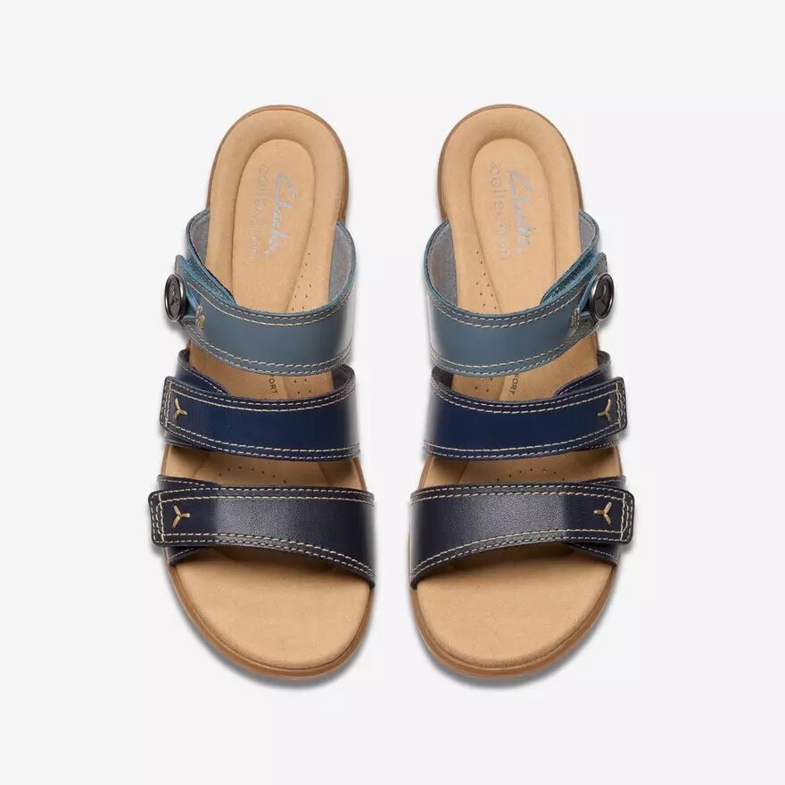 Women’s Emily 2 Adella Navy Multicolour Heeled Sandals Women’s Emily 2 Adella Navy Multicolour Heeled Sandals