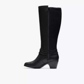 Women’s Emily 2 Dream Black Leather Knee High Boots Women’s Emily 2 Dream Black Leather Knee High Boots