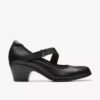 Women’s Emily 2 Mabel Black Leather Mary Jane Shoes