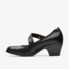 Women’s Emily 2 Mabel Black Leather Mary Jane Shoes