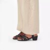 Women’s Emily 2 Rose Black Leather Heeled Sandals