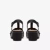 Women’s Emily 2 Rose Black Leather Heeled Sandals