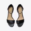 Women’s Ezoria Mae Black Leather Heeled Sandals