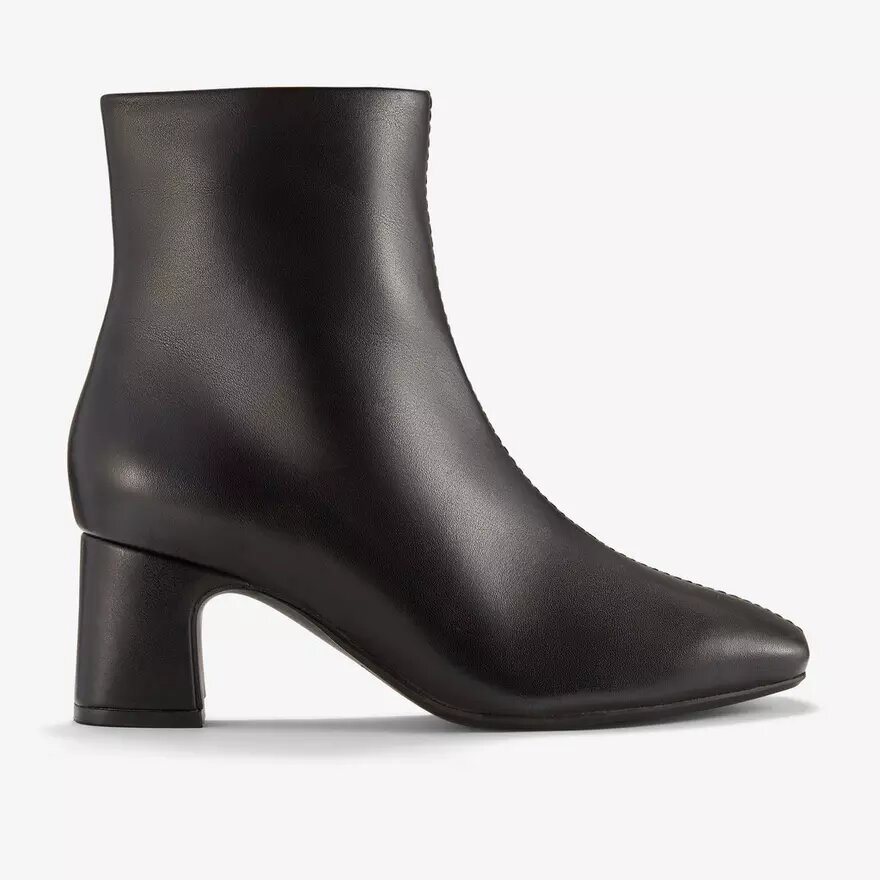Women’s Fernie Zip Black Leather Ankle Boots Women’s Fernie Zip Black Leather Ankle Boots