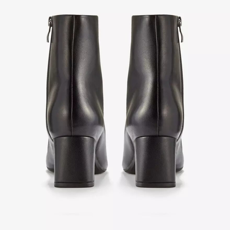 Women’s Fernie Zip Black Leather Ankle Boots Women’s Fernie Zip Black Leather Ankle Boots