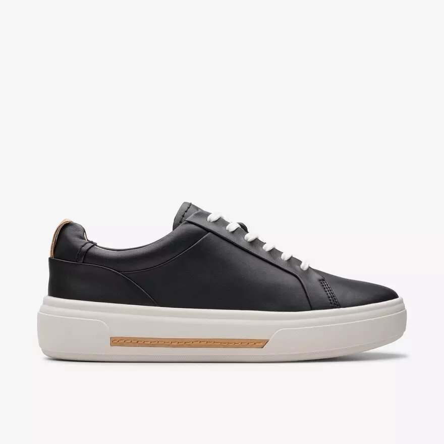 Women’s Hollyhock Walk Black Leather Sneakers Women’s Hollyhock Walk Black Leather Sneakers