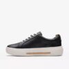 Women’s Hollyhock Walk Black Leather Sneakers Women’s Hollyhock Walk Black Leather Sneakers