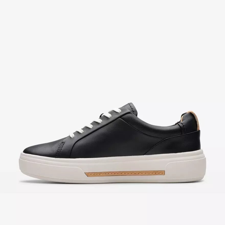 Women’s Hollyhock Walk Black Leather Sneakers Women’s Hollyhock Walk Black Leather Sneakers