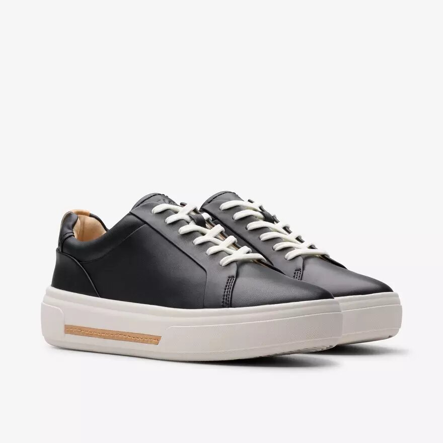 Women’s Hollyhock Walk Black Leather Sneakers Women’s Hollyhock Walk Black Leather Sneakers