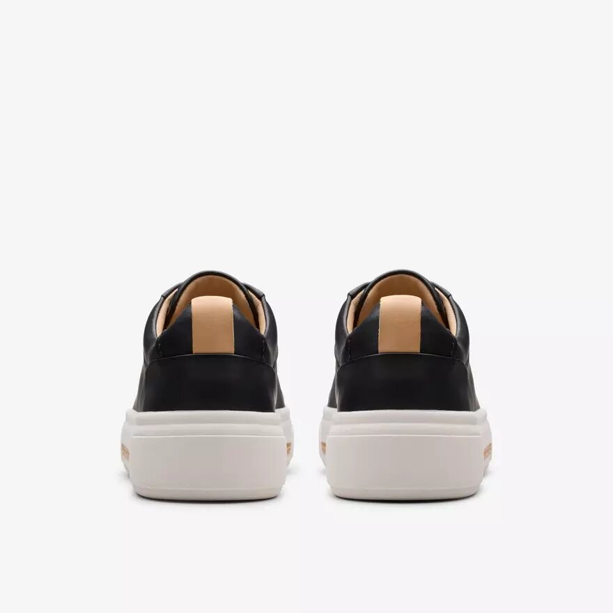 Women’s Hollyhock Walk Black Leather Sneakers Women’s Hollyhock Walk Black Leather Sneakers