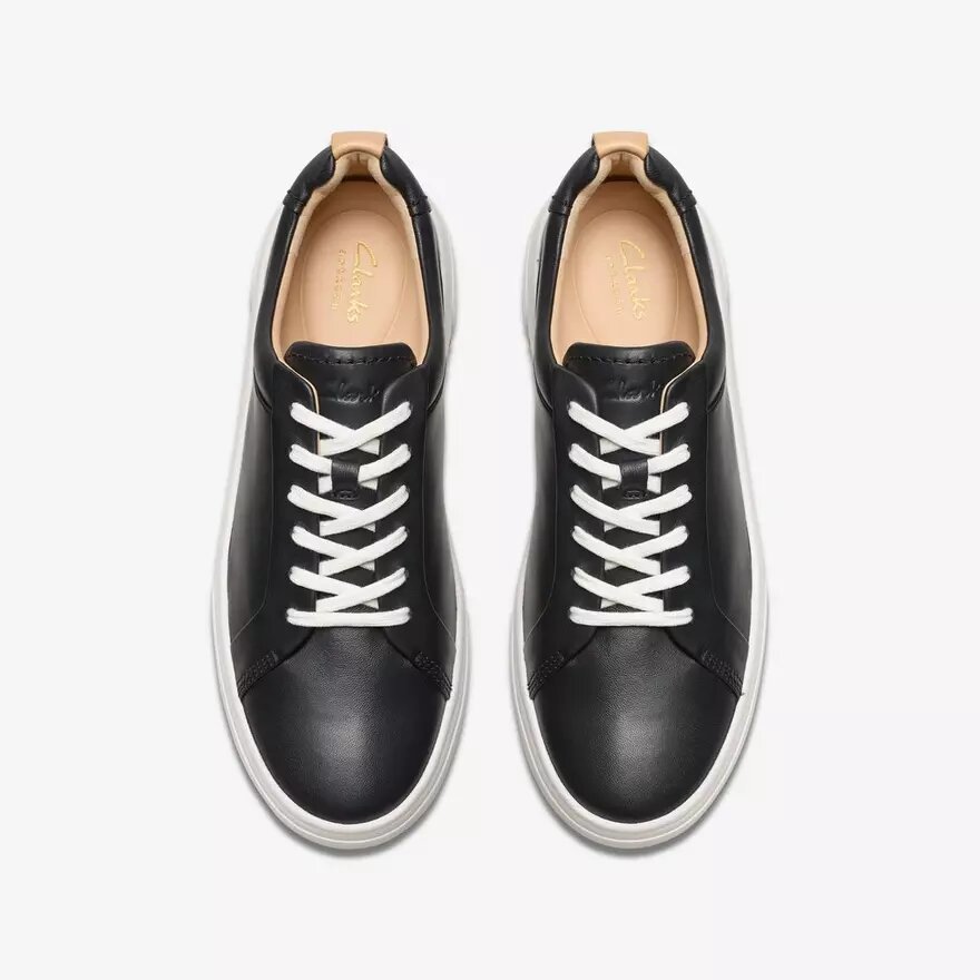 Women’s Hollyhock Walk Black Leather Sneakers Women’s Hollyhock Walk Black Leather Sneakers