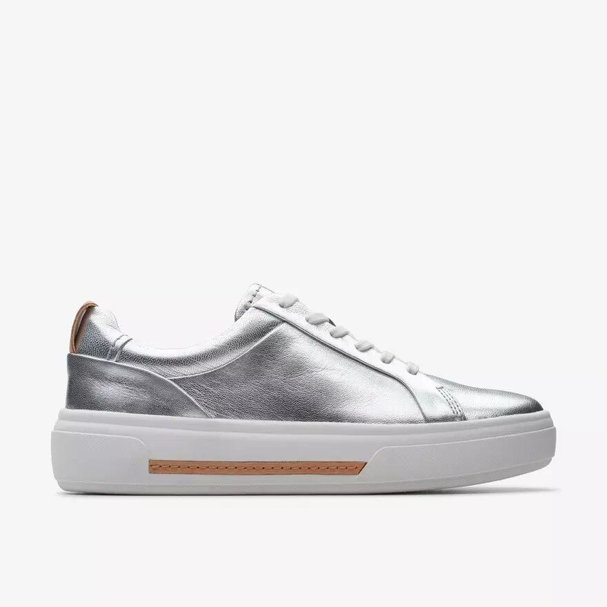 Women’s Hollyhock Walk Silver Leather Sneakers Women’s Hollyhock Walk Silver Leather Sneakers