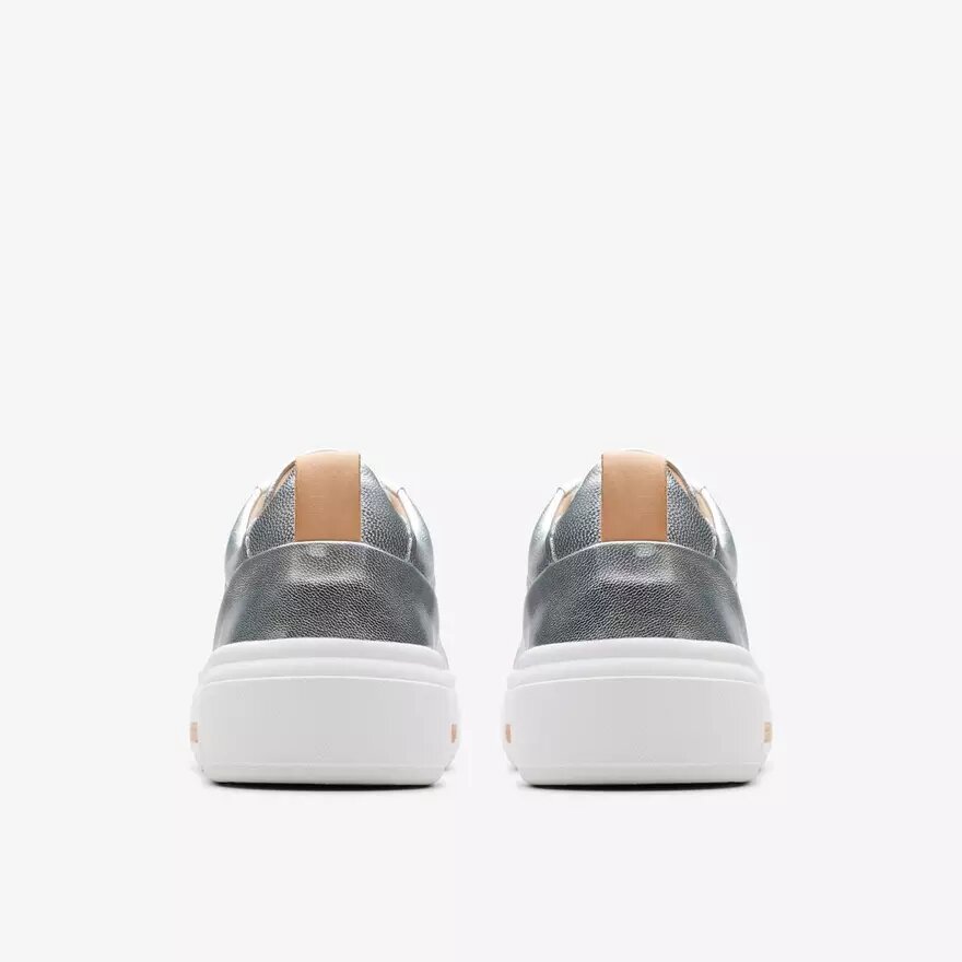 Women’s Hollyhock Walk Silver Leather Sneakers Women’s Hollyhock Walk Silver Leather Sneakers