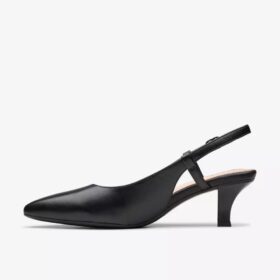 Women’s Kepley Lane Black Leather Heels