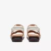 Women’s Kitly Ave off White Leather Flat Sandals Women’s Kitly Ave off White Leather Flat Sandals