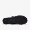 Women’s Kitly Slide Black Leather Flat Sandals Women’s Kitly Slide Black Leather Flat Sandals