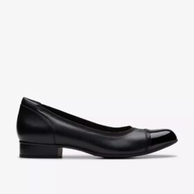 Women’s Krystine May Black Leather Slip Ons