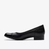 Women’s Krystine May Black Leather Slip Ons Women’s Krystine May Black Leather Slip Ons