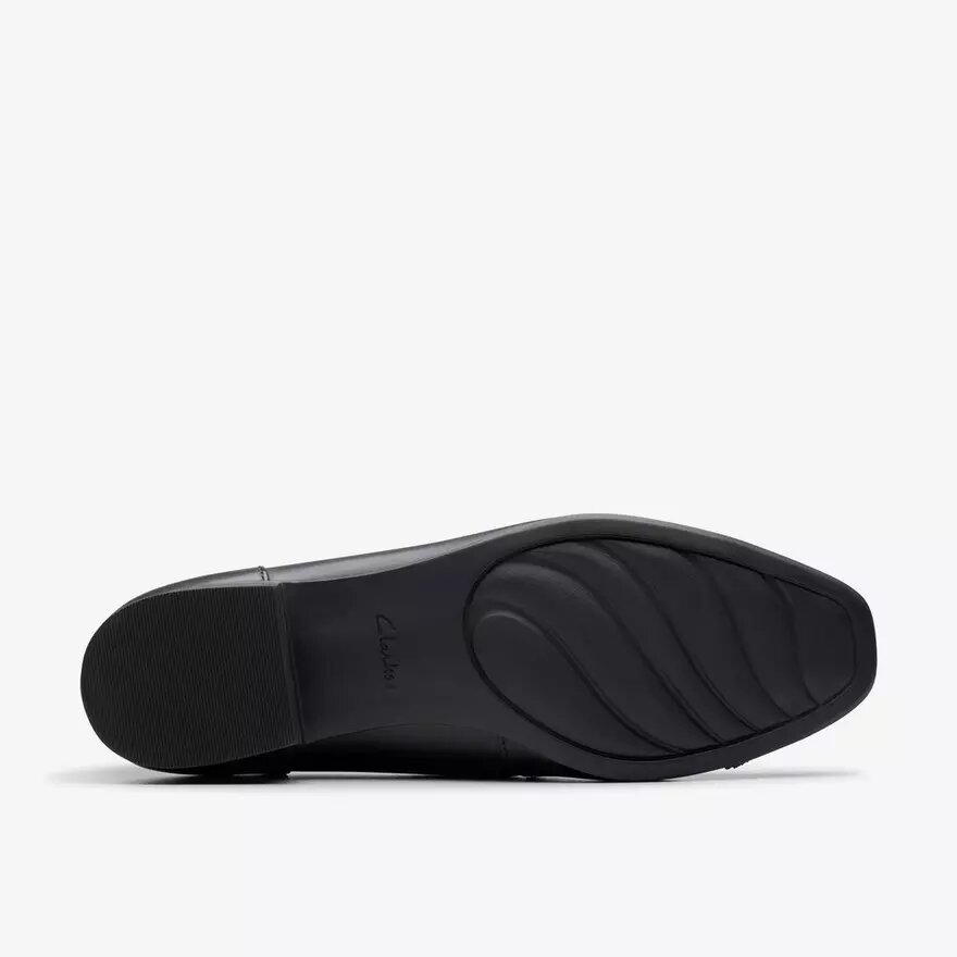 Women’s Krystine May Black Leather Slip Ons Women’s Krystine May Black Leather Slip Ons