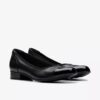 Women’s Krystine May Black Leather Slip Ons Women’s Krystine May Black Leather Slip Ons
