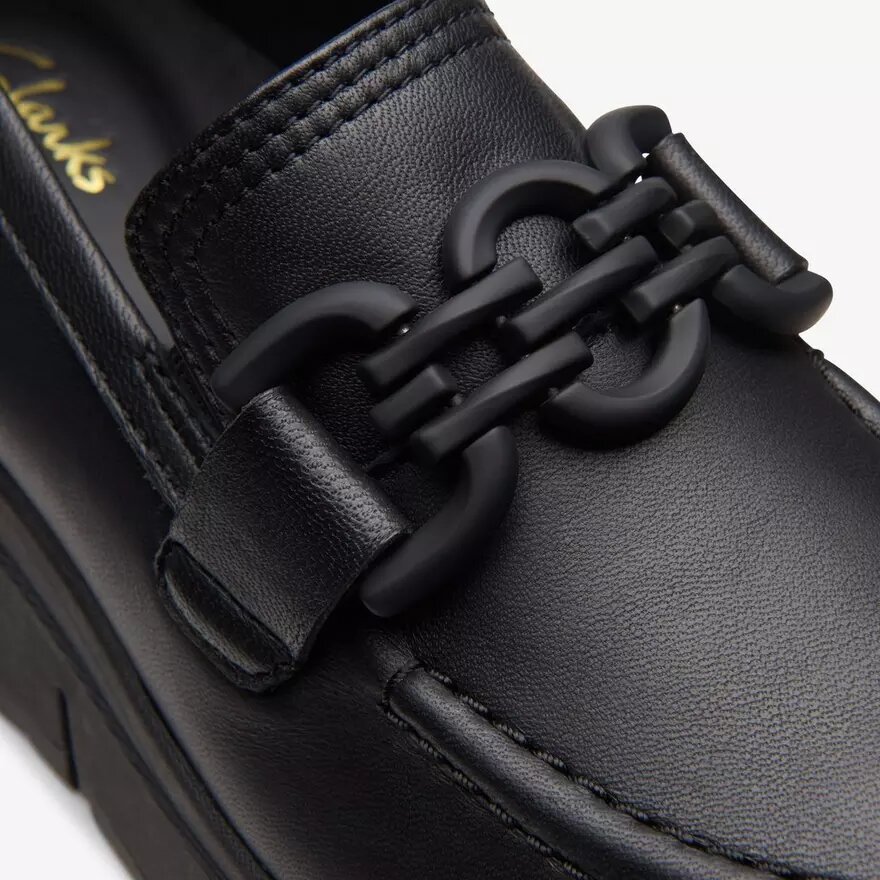 Women’s Loriini Izzy Black Leather Loafers Women’s Loriini Izzy Black Leather Loafers