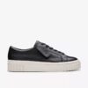 Women’s Mayhill Walk Black Leather Sneakers Women’s Mayhill Walk Black Leather Sneakers