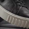 Women’s Mayhill Walk Black Leather Sneakers Women’s Mayhill Walk Black Leather Sneakers