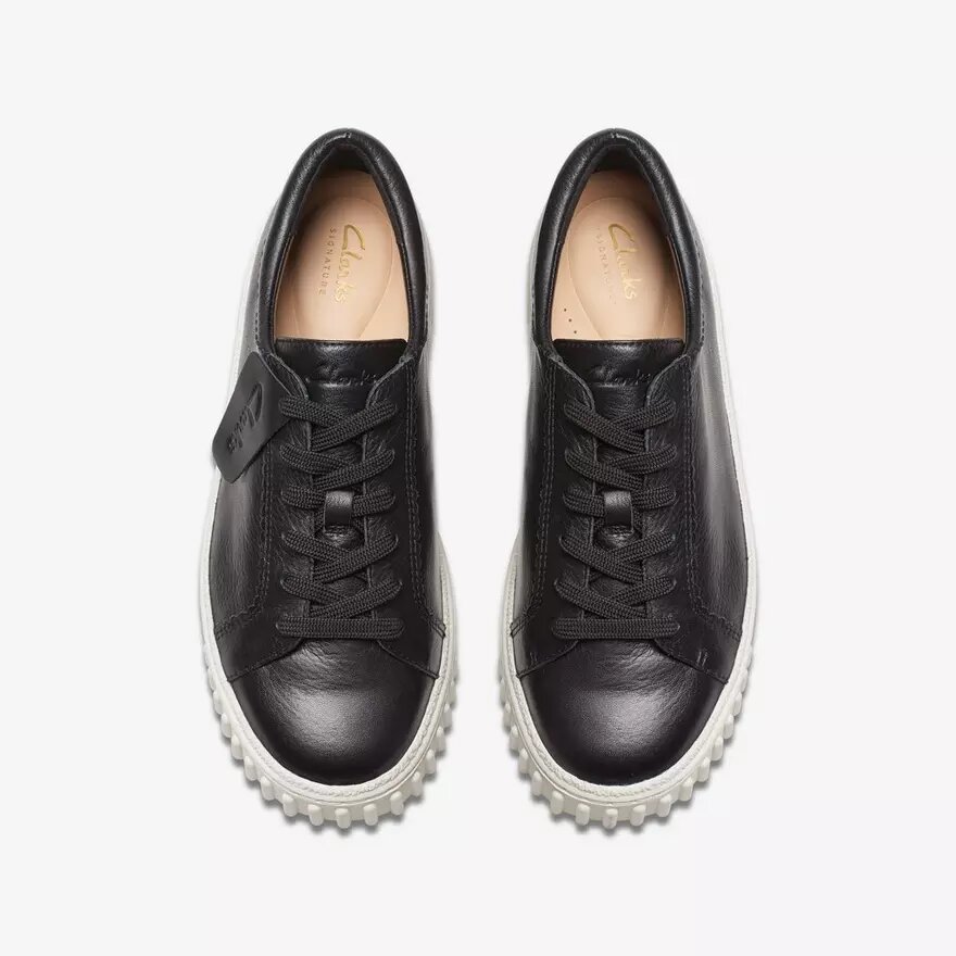 Women’s Mayhill Walk Black Leather Sneakers Women’s Mayhill Walk Black Leather Sneakers