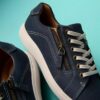 Women’s Nalle Lace Navy Nubuck Sneakers