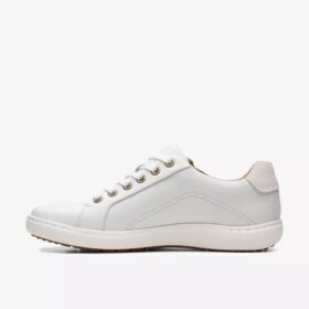 Women’s Nalle Lace White Leather Sneakers