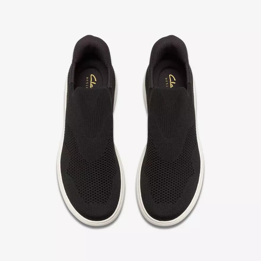 Women’s Nalle Step Black Knit Slip-Ons Women’s Nalle Step Black Knit Slip-Ons