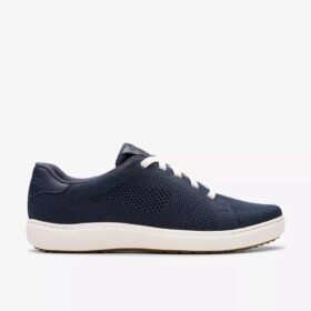 Women’s Nalle Walk Navy Knit Sneakers