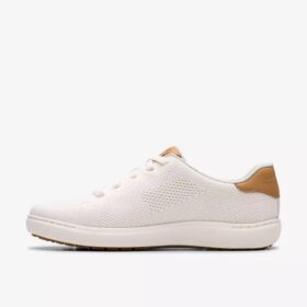 Women’s Nalle Walk White Knit Sneakers
